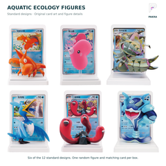 Aquatic Ecology standard figure and matching card lineup, group 2, English guide