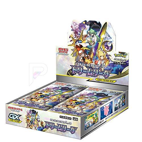 Pokémon TCG Dream League SM11b Booster Box - Japanese box on white background with PAKRA logo
