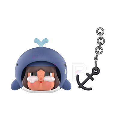POP MART CRYBABY Cry Me an Ocean - The Whale individual figure on white