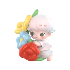 POP MART DIMOO Moments in Bloom - Hugging Spring individual figure on white