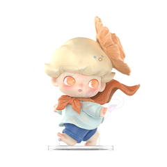 POP MART DIMOO Moments in Bloom - Spring Overhead individual figure on white
