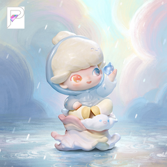 POP MART DIMOO Memories We Hold Rainbow After Storm, official styled product detail image with PAKRA logo