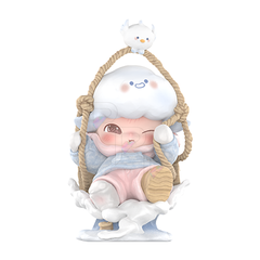 POP MART DIMOO Memories We Hold - Snowfield Swing individual figure on white