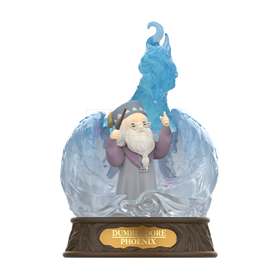 POP MART Harry Potter Patronus - Dumbledore with Phoenix selected named character-and-Patronus design on white