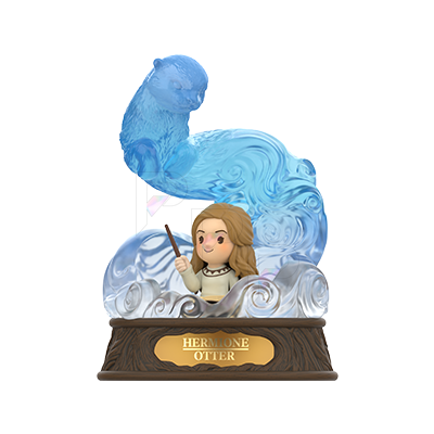 POP MART Harry Potter Patronus - Hermione with Otter selected named character-and-Patronus design on white