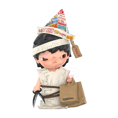 POP MART Hirono Tamed Wildgrass - Live Under Receipts individual figure on white