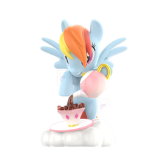 POP MART My Little Pony Leisure Afternoon - Rainbow Dash - Ceylon Black Tea selected selected character design on white