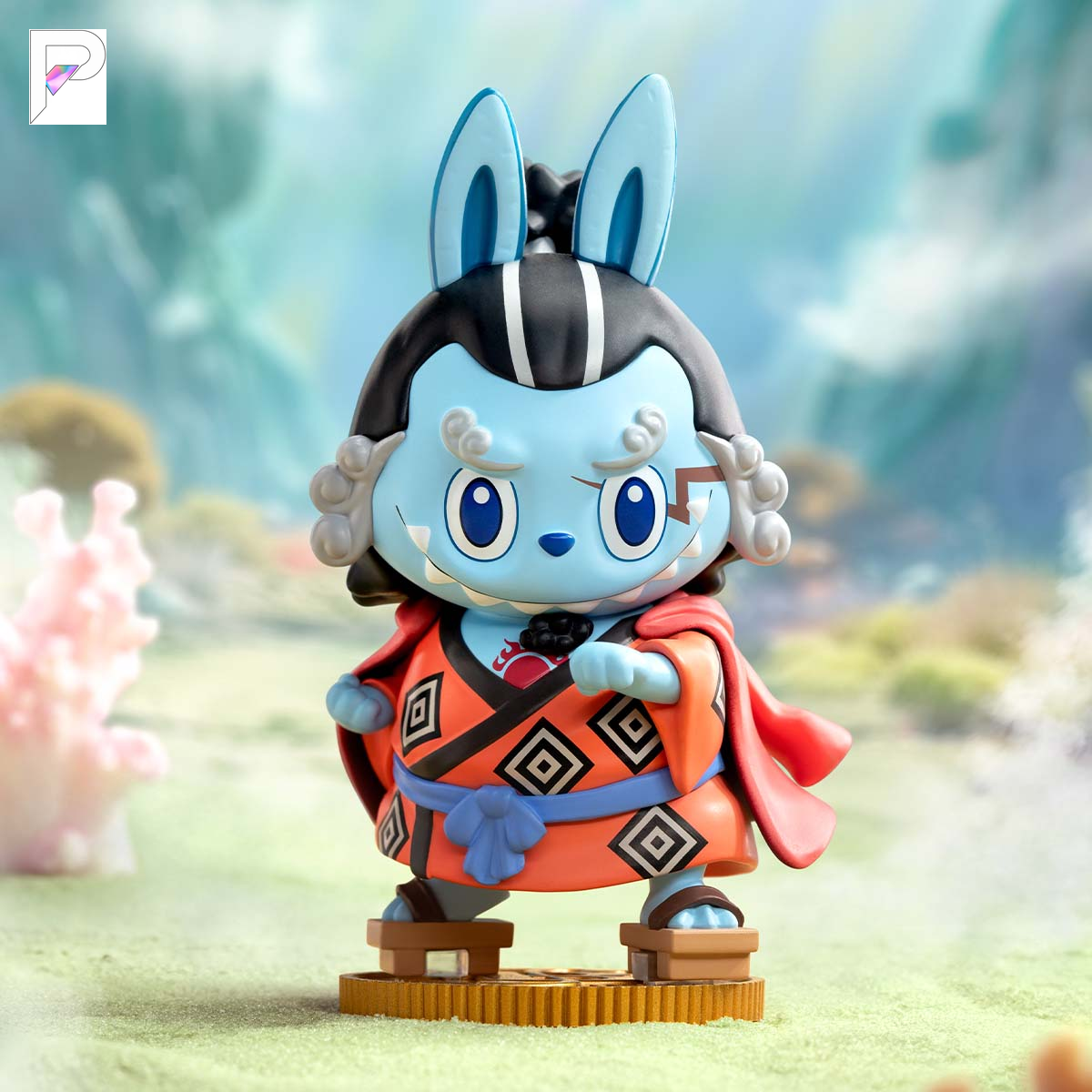 THE MONSTERS × One Piece Jinbe, official styled product detail image with PAKRA logo
