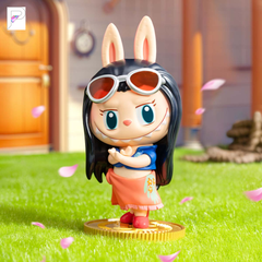 THE MONSTERS × One Piece Nico Robin, official styled product detail image with PAKRA logo