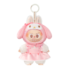 POP MART THE MONSTERS x Hello Kitty and Friends - My Melody Plush Pendant selected vinyl plush pendant on white