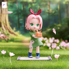 NARUTO SHIPPUDEN Childhood Sakura Haruno, official styled product detail image with PAKRA logo