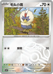 Rufflet CSV9C-163/208 C Master Ball Foil — Simplified Chinese Pokémon card