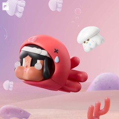 POP MART CRYBABY Cry Me an Ocean - The Octopus, official product detail image with PAKRA logo