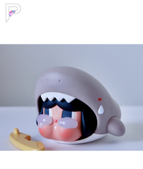 POP MART CRYBABY Cry Me an Ocean - The Shark, supplemental product detail photograph with PAKRA logo