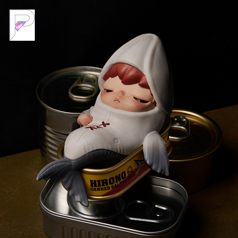 POP MART Hirono Tamed Wildgrass - Canned Dreams, official styled product detail image with PAKRA logo