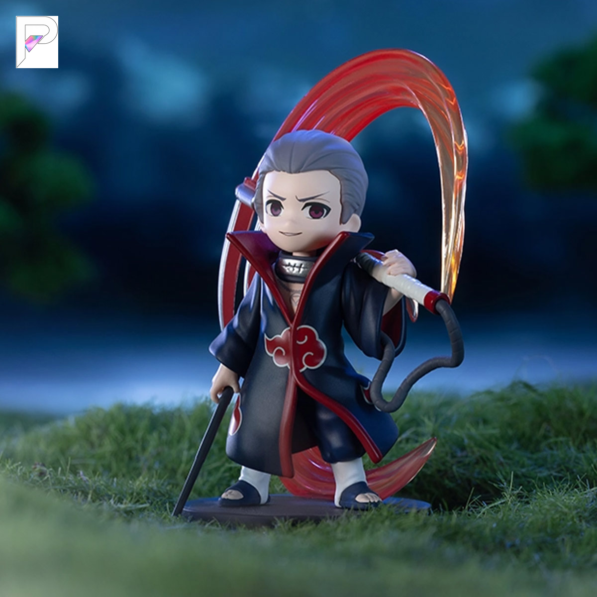 POP MART Naruto Shippuden Battle Against Akatsuki - Hidan, official product detail image with PAKRA logo