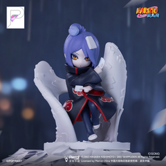 POP MART Naruto Shippuden Battle Against Akatsuki - Konan, official product detail image with PAKRA logo