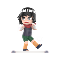 POP MART NARUTO SHIPPUDEN Childhood - Might Guy selected character figure
