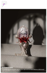 POP MART SKULLPANDA Petals in Four Acts - The Crown in Ashes, product detail photograph with PAKRA logo