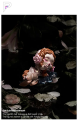 POP MART SKULLPANDA Petals in Four Acts - The Submerged Wreath, product detail photograph with PAKRA logo