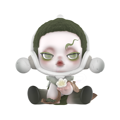 POP MART SKULLPANDA The Ink Plum Blossom - The Moss selected character figure