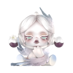 POP MART SKULLPANDA The Ink Plum Blossom - The Snow selected character figure