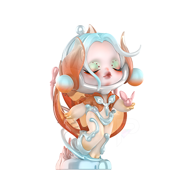 POP MART SKULLPANDA The Sound - The Joy selected named design on white