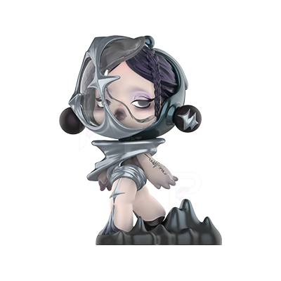 POP MART SKULLPANDA The Sound - The Vigilance selected named design on white