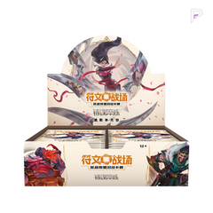Riftbound Spiritforged Jumbo Booster Box - Simplified Chinese, one box of 12 packs, with PAKRA logo
