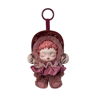 POP MART SKULLPANDA L'impressionnisme - Blossom Plush Pendant selected plush doll pendant on white