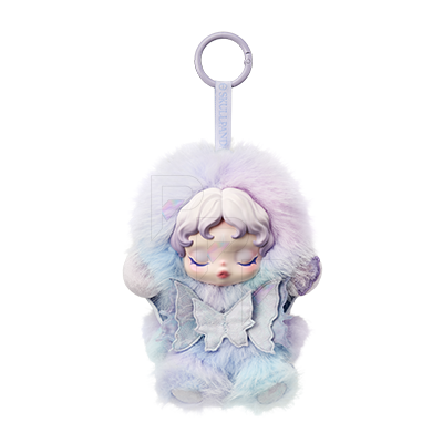 POP MART SKULLPANDA L'impressionnisme - Lightning Plush Pendant selected plush doll pendant on white