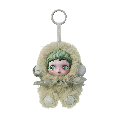 POP MART SKULLPANDA L'impressionnisme - Pond Plush Pendant selected plush doll pendant on white
