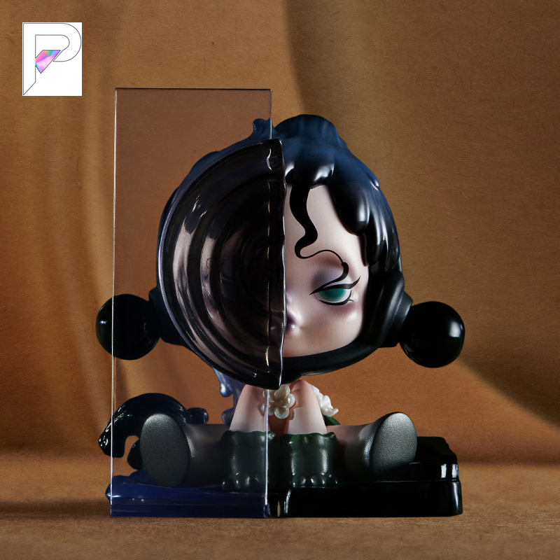 SKULLPANDA The Ink Plum Blossom The Courtyard, official styled product detail image with PAKRA logo