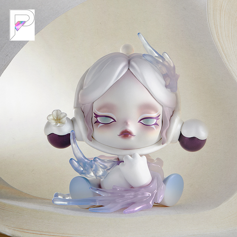 SKULLPANDA The Ink Plum Blossom The Snow, official styled product detail image with PAKRA logo