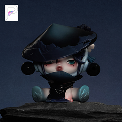 SKULLPANDA The Ink Plum Blossom The Valley, official styled product detail image with PAKRA logo