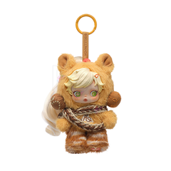 POP MART SKULLPANDA x My Little Pony - Applejack Plush Pendant selected plush doll pendant on white
