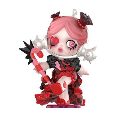 POP MART SKULLPANDA Tell Me What You Want - Sweetest Rebel individual figure on white