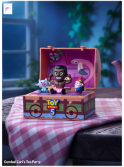 Disney/Pixar Toy Story 5 Combat Carl's Tea Party, official styled product detail image with PAKRA logo