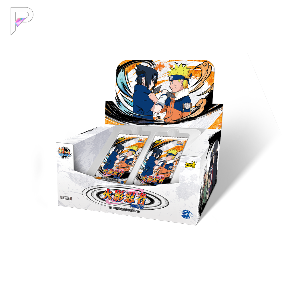KAYOU NARUTO: Tier 4 Wave 8 (Array Chapter) Booster Box - Official Chinese Edition — official box packaging presentation on white with PAKRA logo