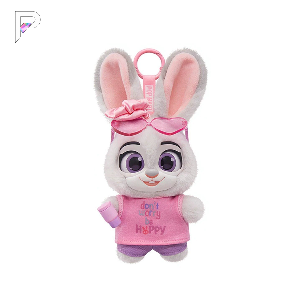 POP MART Zootopia Ace Duo - Bling Bling Judy selected character plush pendant