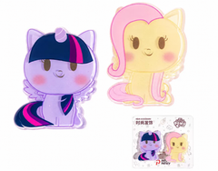 Pinky Pinky My Little Pony Style 01 hair accessory set with Twilight Sparkle, Fluttershy
