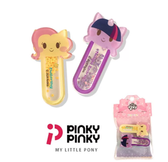 Pinky Pinky My Little Pony Style 04 hair accessory set with Twilight Sparkle, Fluttershy