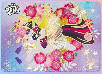 Twilight Sparkle - PMPM x My Little Pony Valentine Flowering Rose collaboration single card