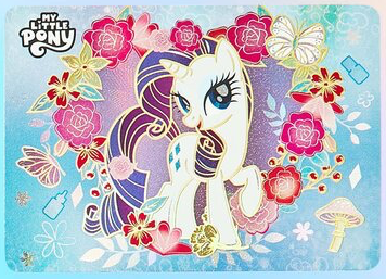 Rarity - PMPM x My Little Pony Valentine Flowering Rose collaboration single card