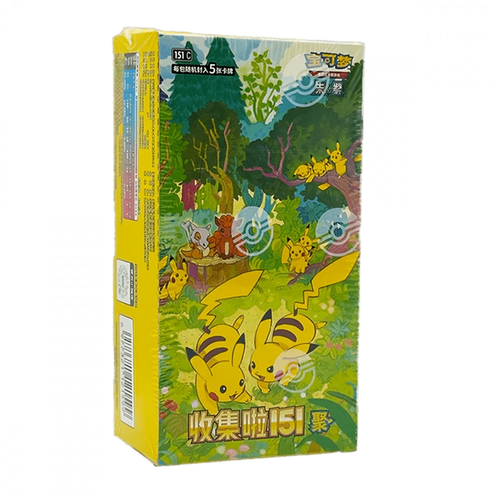 Pokemon TCG Collect 151 Gathering Slim Booster Box - Simplified Chinese product box
