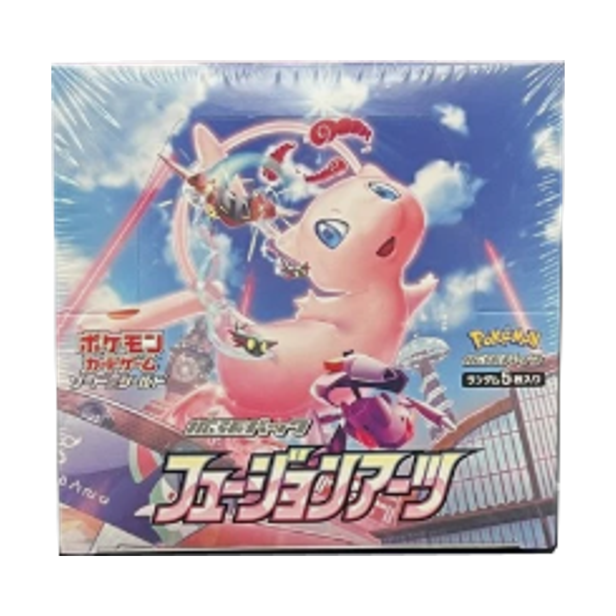 Pokémon TCG Fusion Arts S8 Booster Box - Japanese - product photo on white background