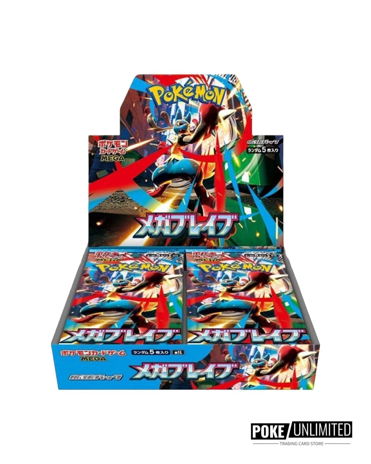Pokémon TCG Mega Brave M1L Booster Box - Japanese - product image