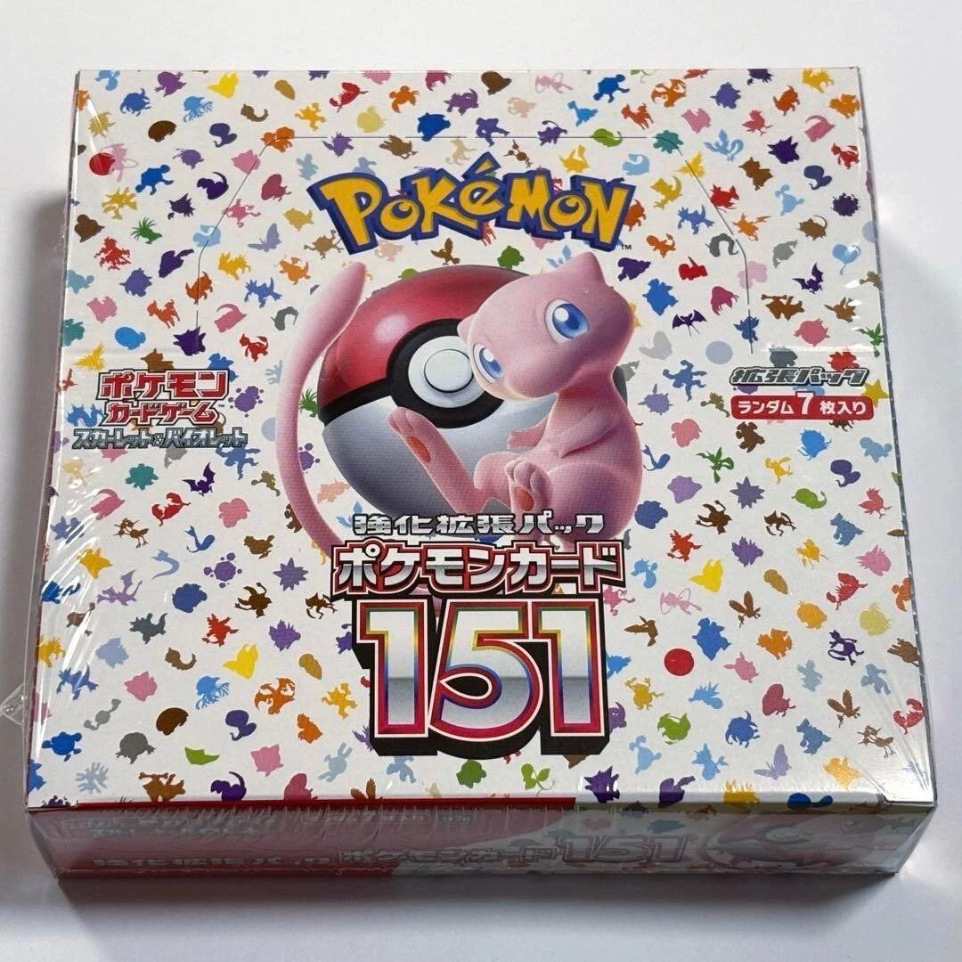 Pokémon TCG Pokemon Card 151 SV2a Booster Box, Japanese edition