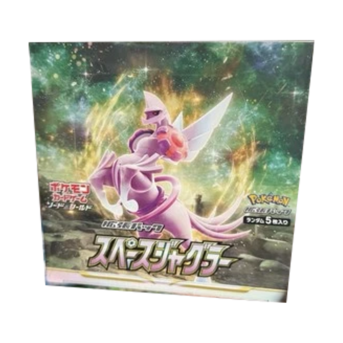 Pokémon TCG Space Juggler S10P Booster Box - Japanese - product photo on white background