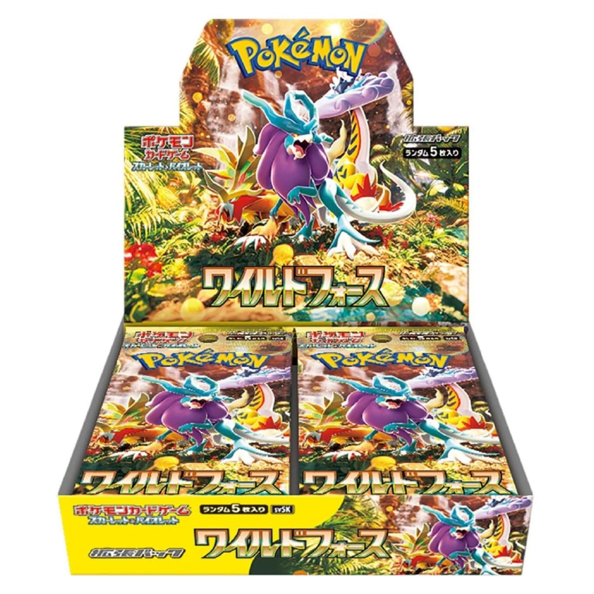 Pokémon TCG Wild Force SV5K Booster Box, Japanese edition